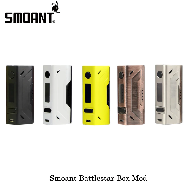 100% Оригинальный smoant Battlestar 200w power TC box мод для электронных сигарет 510 вапорайзер с