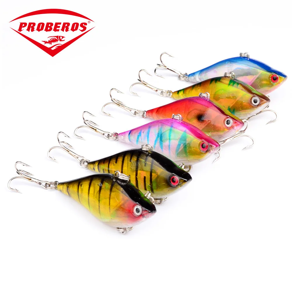 VIB быстрая Тонущая приманка для морской рыбалки с вибрацией жесткая 60 мм/13 г