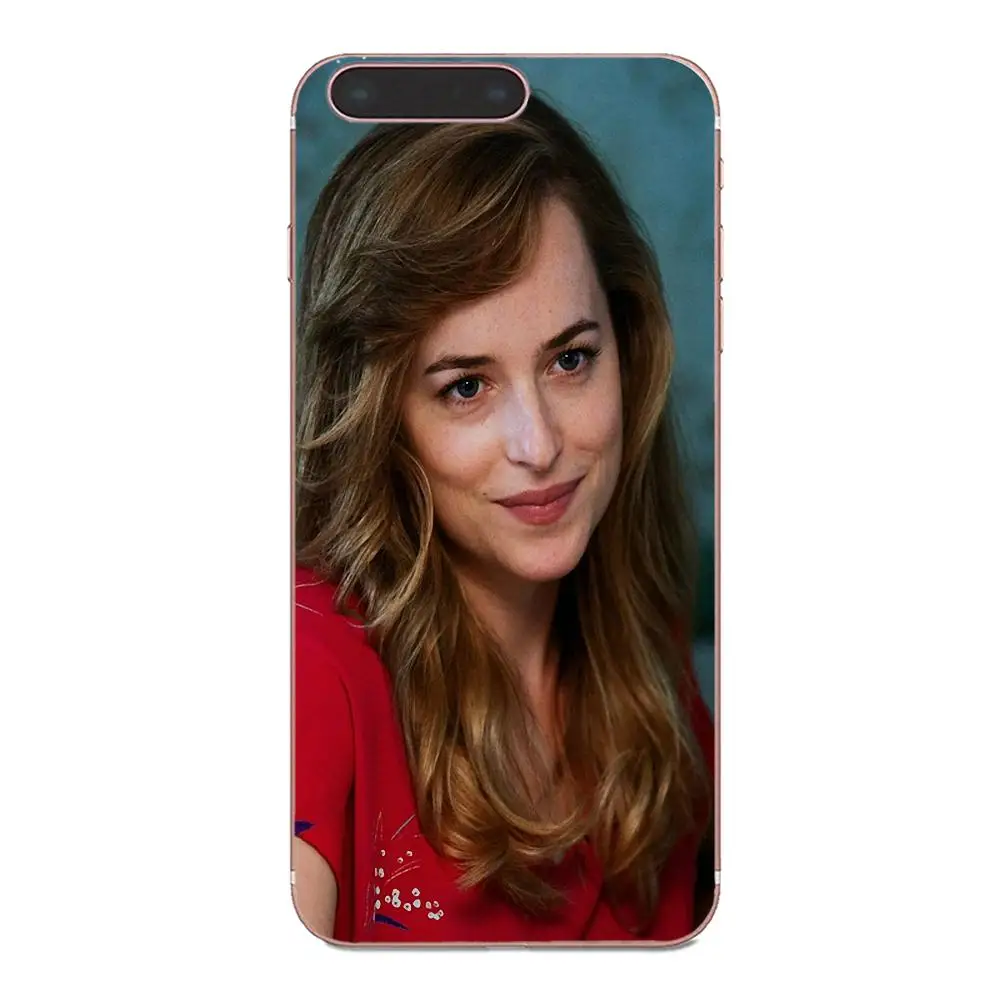 Милый серый чехол для телефона Fifty Shades Dakota Johnson Xiaomi Mi3 Mi4 Mi4C Mi4i Mi5 Mi 5S 5X 6 6X A1 Max Mix 2 Note 3 4