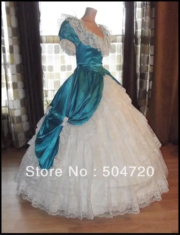 2021 New Victorian Corset Gothic/Civil War Southern Belle Ball Gown Dress Halloween Dresses | Женская одежда