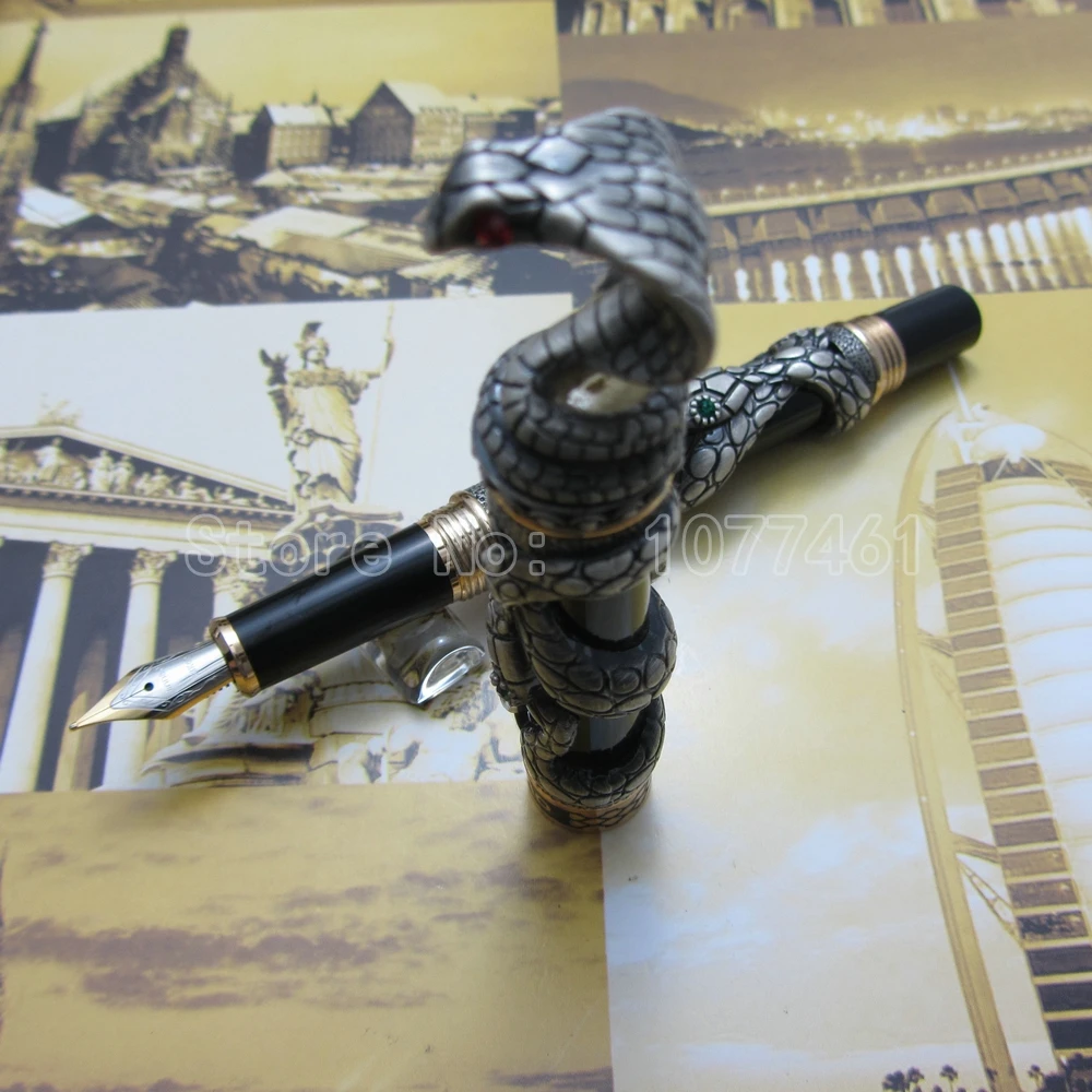 Ручка перьевая jinhao 3 шт. с подарочной коробкой 3d-модель Кобра J15U03 | Канцтовары для