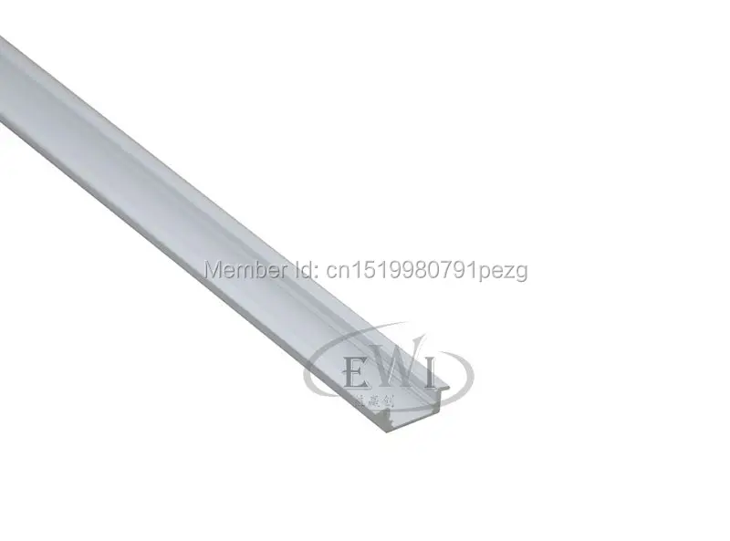 10x1 м наборы/лот T Тип анодированный led lichtleiste alu profil и AL6063 aluleiste для утопленного