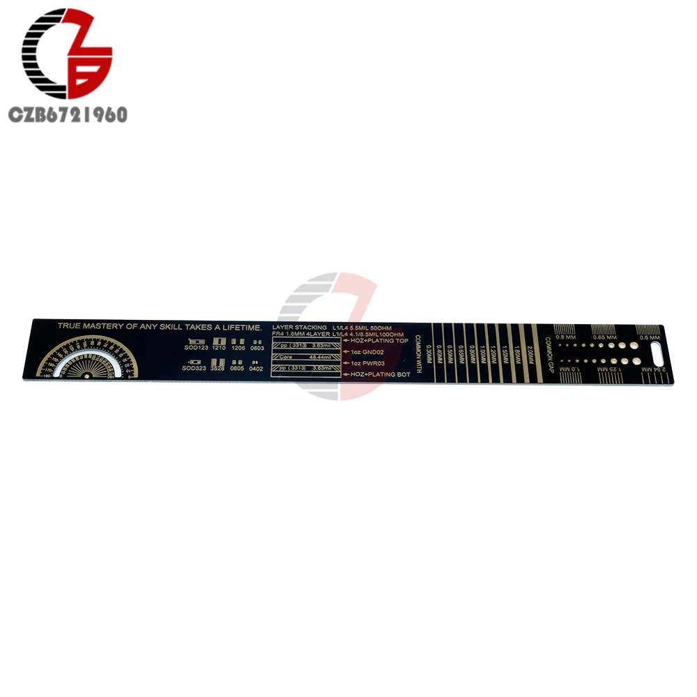 25 см исходная линейка PCB v2 - 8 &quotPCB упаковочные блоки для электронных инженеров