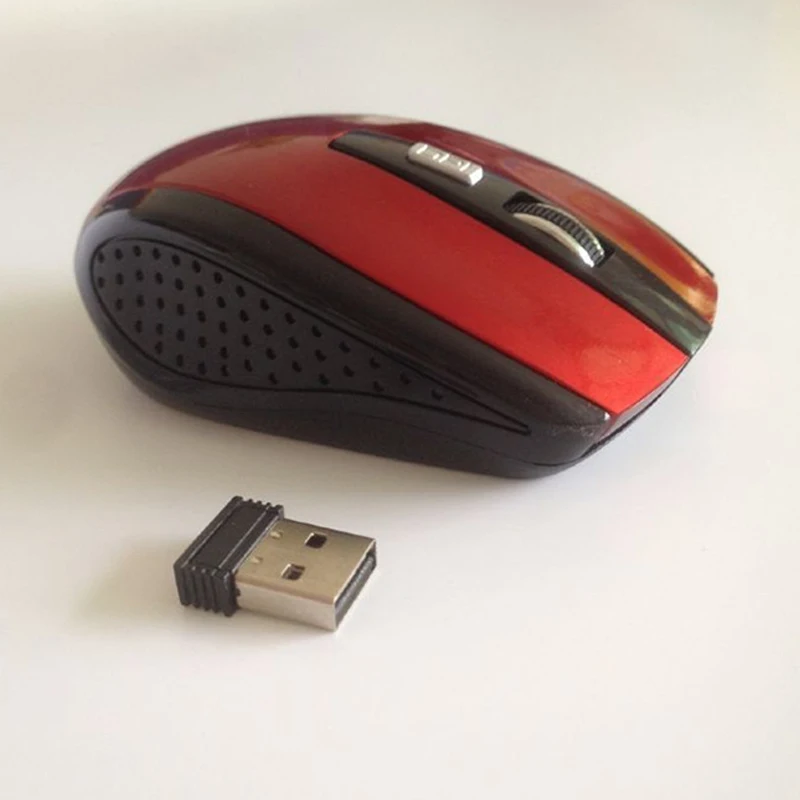 1200 dpi 6 клавиш USB оптическая беспроводная профессиональная компьютерная игровая мышь 2,4G приемник супер тонкая универсальная мышь для ПК ноутбука