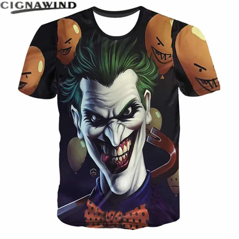New blockbusters Suicide squad funny printed 3D Men Women t shirt Anime hip hop Harajuku streetwear tops tees fashion t-shirts | Мужская