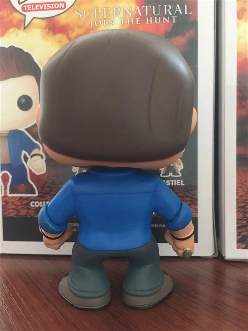Funko POP tv: сверхъестественный персонаж#94 Дин экшн и фигурка игрушки#95 Кастиэль виниловая Кукла коллекционная модель для подарка на день рождения