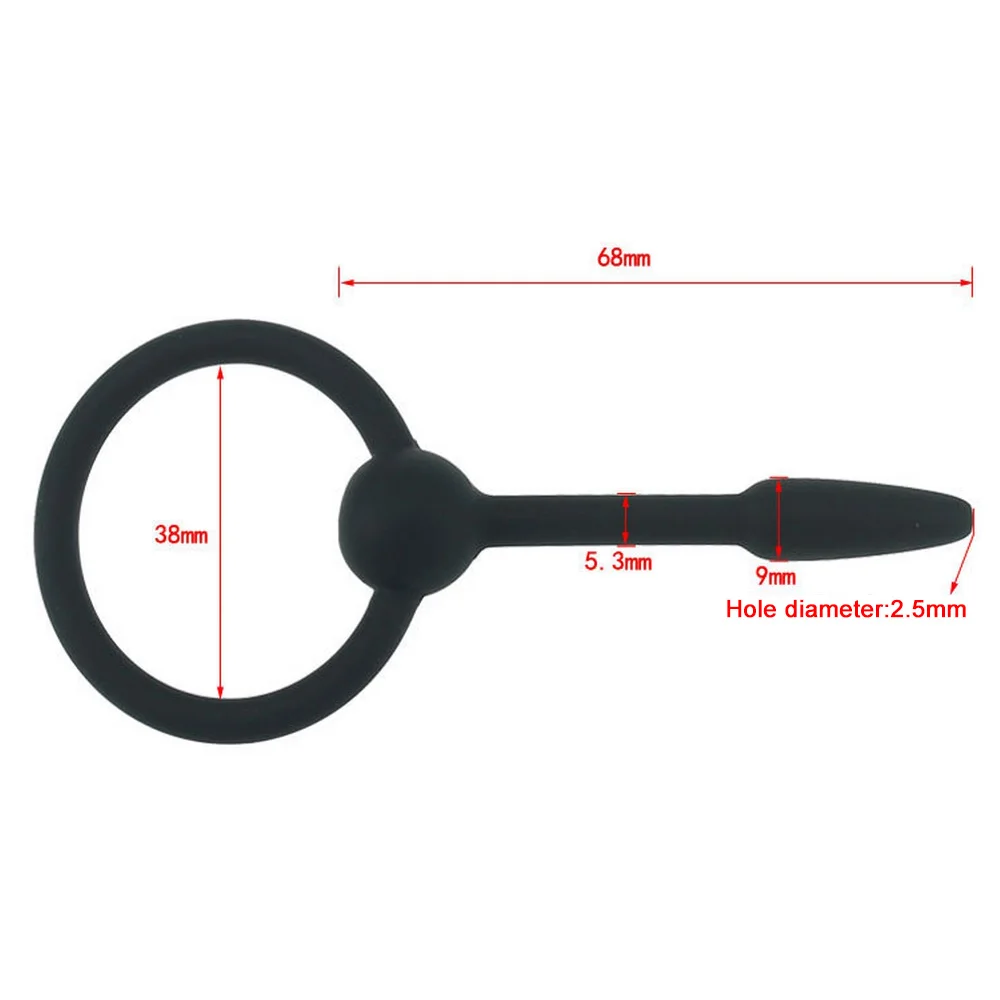 Силиконовый уретральный растягиватель звуковой дилатор катетер для уретры