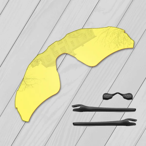 HD Yellow-Rubber Kit E.O.S поляризованные улучшенная замена линз для Oakley Radar EV path'-множественный выбор - Цвет линз: HD Yellow-Rubber Kit