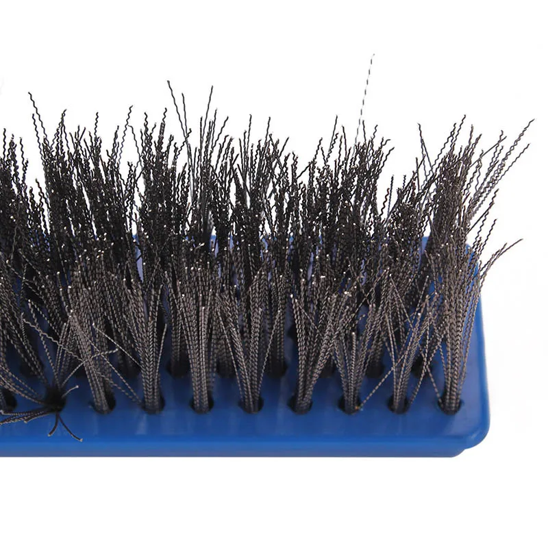 

10 Inch Wide Swimming Pool Spa Algae Brush with Stainless Steel Bristles FP8