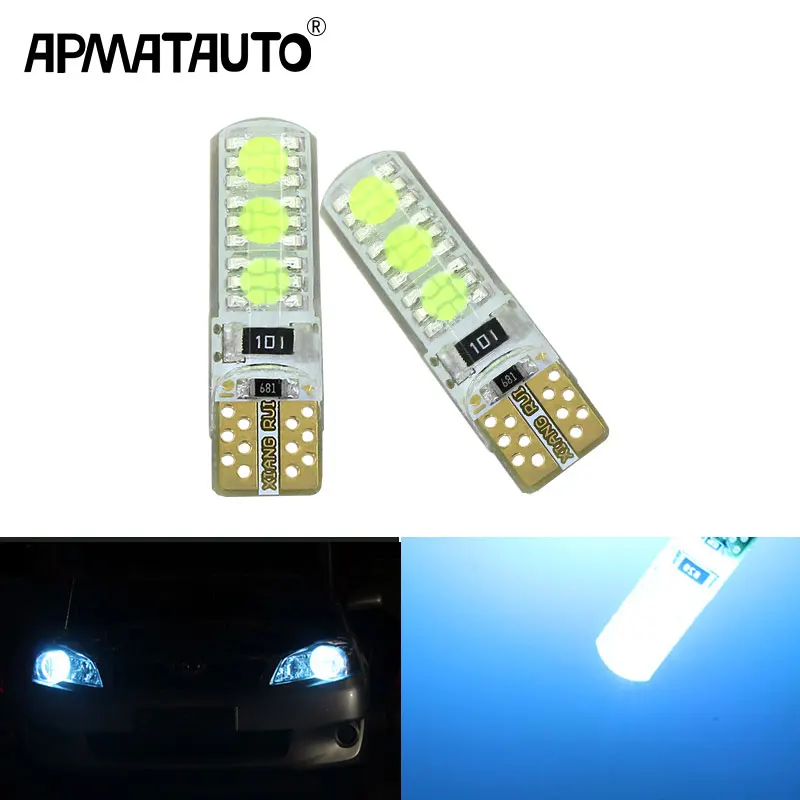 2 шт. Автомобильные светодиодные лампы T10 W5W Cob для Subaru impreza legacy xv forester Outback Tribeca