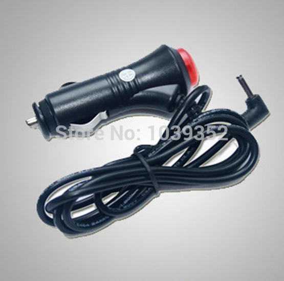 Universal Car Charger Cigarette Lighter Plug with Switch For GPS |