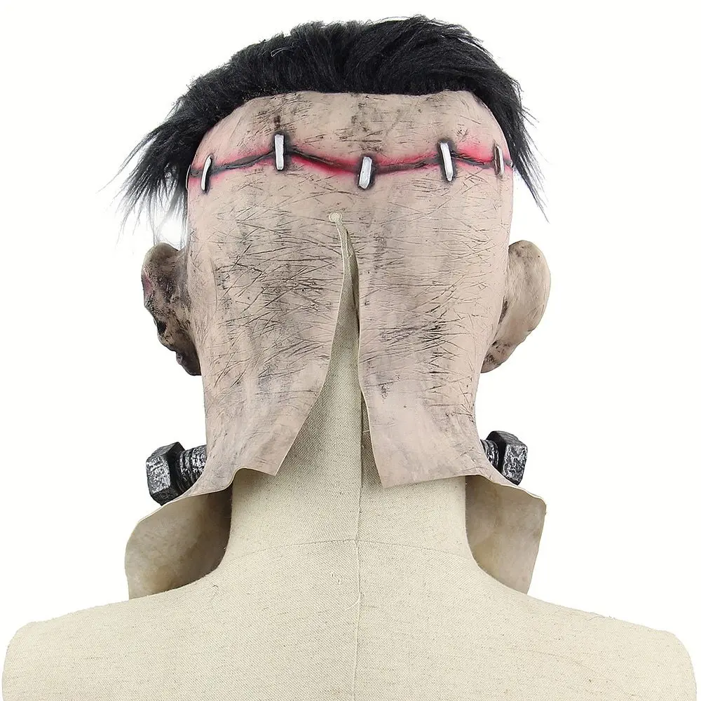 Латексная Маска на Хэллоуин забавная страшная маска со скромными ушами для