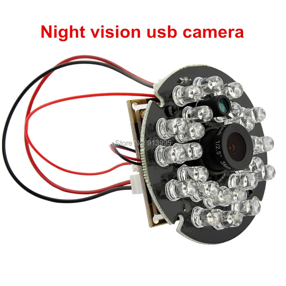 

ELP1.0 megapixel 720P 2.8mm lens CMOS OV9712 H.264 /MJPEG HD Mini Night Vision IR CUT Infrared Camera Module USB with Microphone