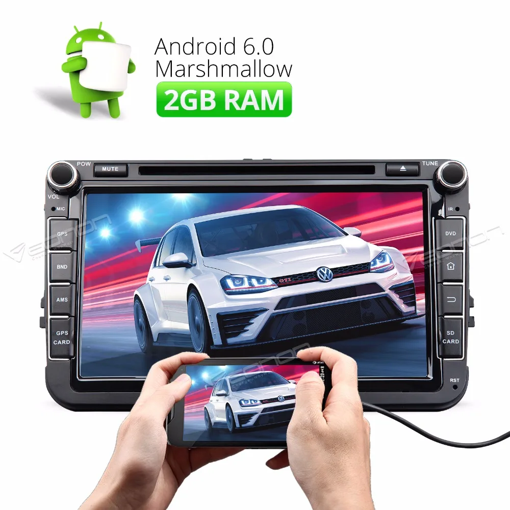 8 &quot4 ядра 2 ГБ Оперативная память ОС Android 6.0 Специальный автомобиль DVD для Altea