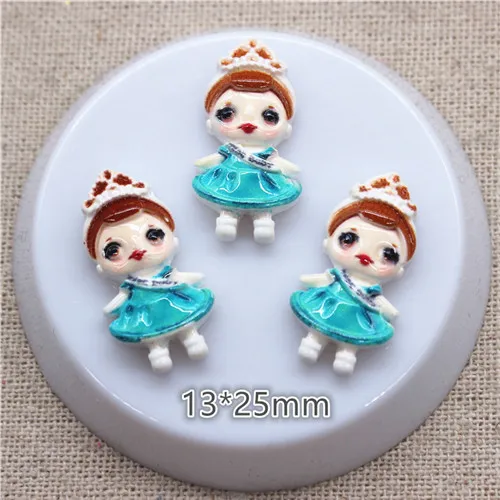 20pcs 20 штук, новинка, смешанный дизайн, каваи, миниатюрный кабошон для маленьких девочек с плоской задней стороной, сделай сам, скрапбукинг, высота около 24 мм - Цвет: 20pcs