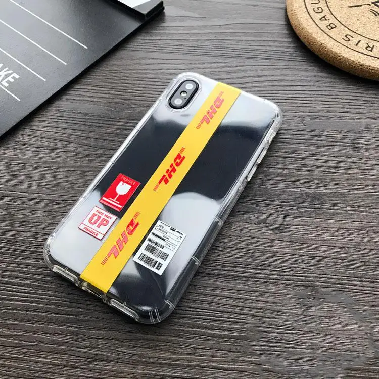 1 Прозрачный мягкий чехол Dhl Для Iphone 11 PRO X Xs Max Xr 8 7 6 6s Plus, силиконовый чехол для телефона высокого качества, 3d рельефный Модный чехол Fundas - Цвет: 1