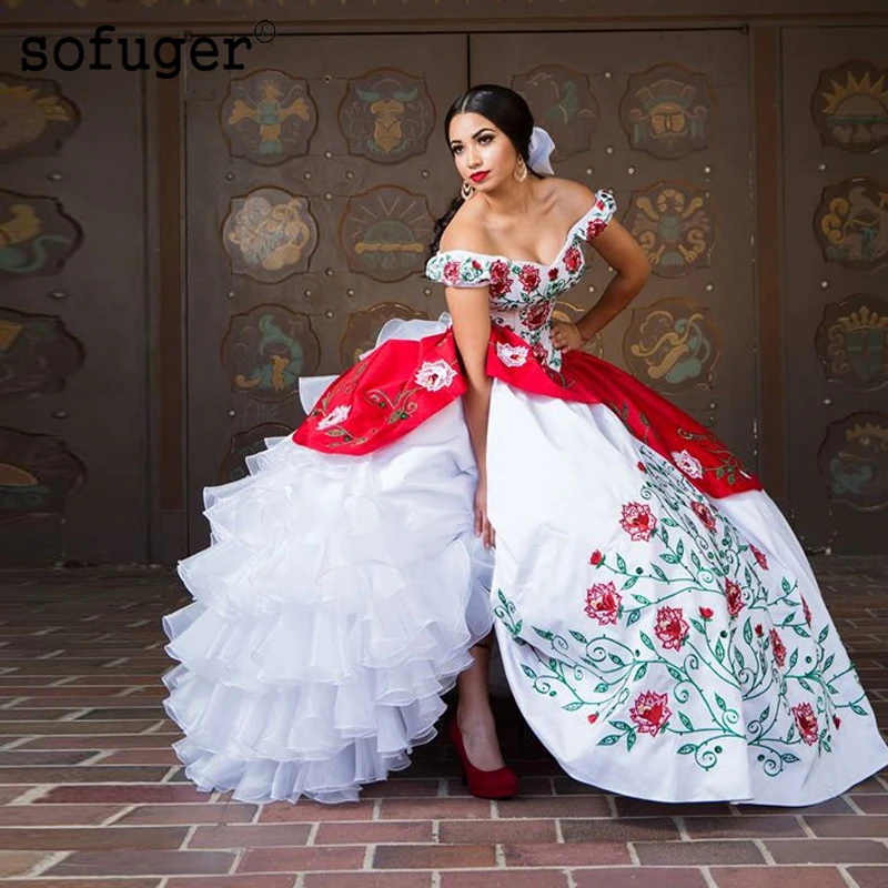 Великолепное свадебное платье с вышивкой Robe De Mariee Sofuge Boho элегантное женское вечернее платье Abiti Da Sposa Длинные платья Многоуровневое Свадебное платье из органзы