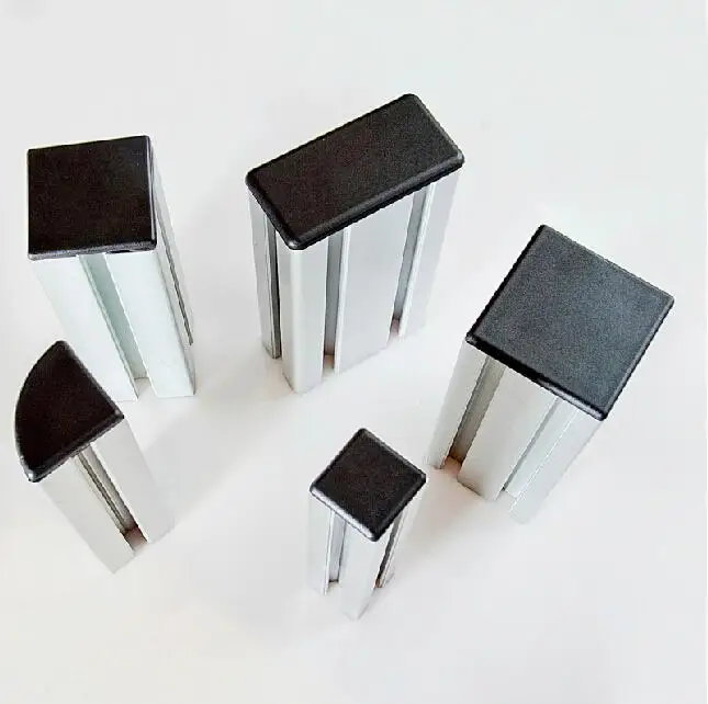 Wkooa пластиковая торцевая крышка алюминиевый профиль аксессуары черный для 4040