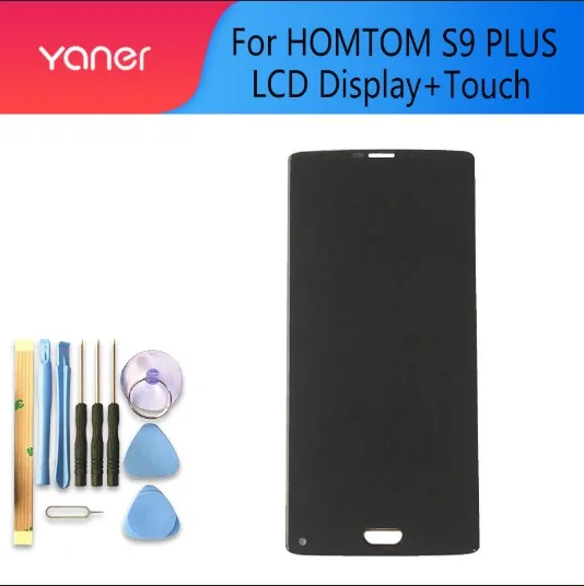 YANER для HOMTOM S9 PLUS ЖК дисплей + инструмент ремонта сенсорного экрана в сборе