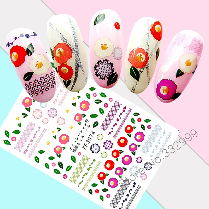 Наклейки для дизайна ногтей 3D наклейки на заднюю стенку самодельные аксессуары