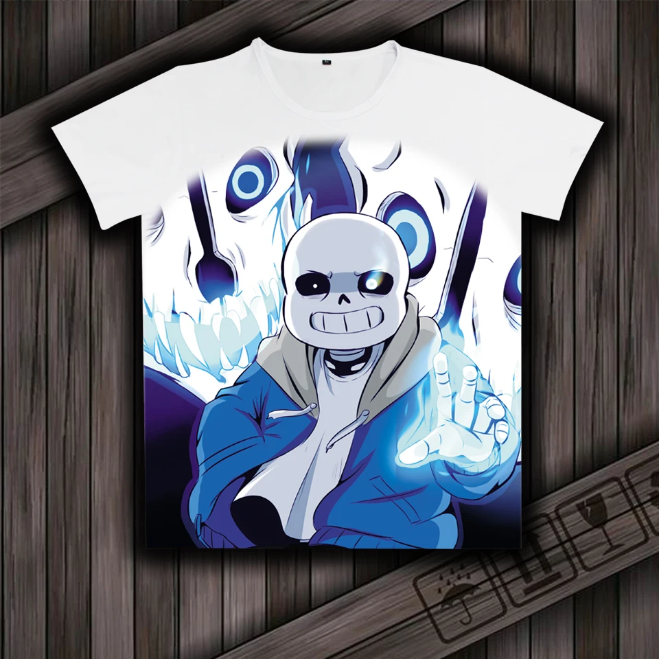 COYOUNG бренд игр Undertale Sans И Papyrus косплей футболки Молоко шелк с коротким рукавом
