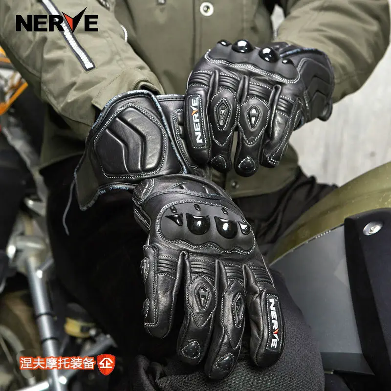Кожаные перчатки для езды на мотоцикле KQ1007 M L XL XXL|motorcycle riding gloves|motorcycle gloves xxlracing