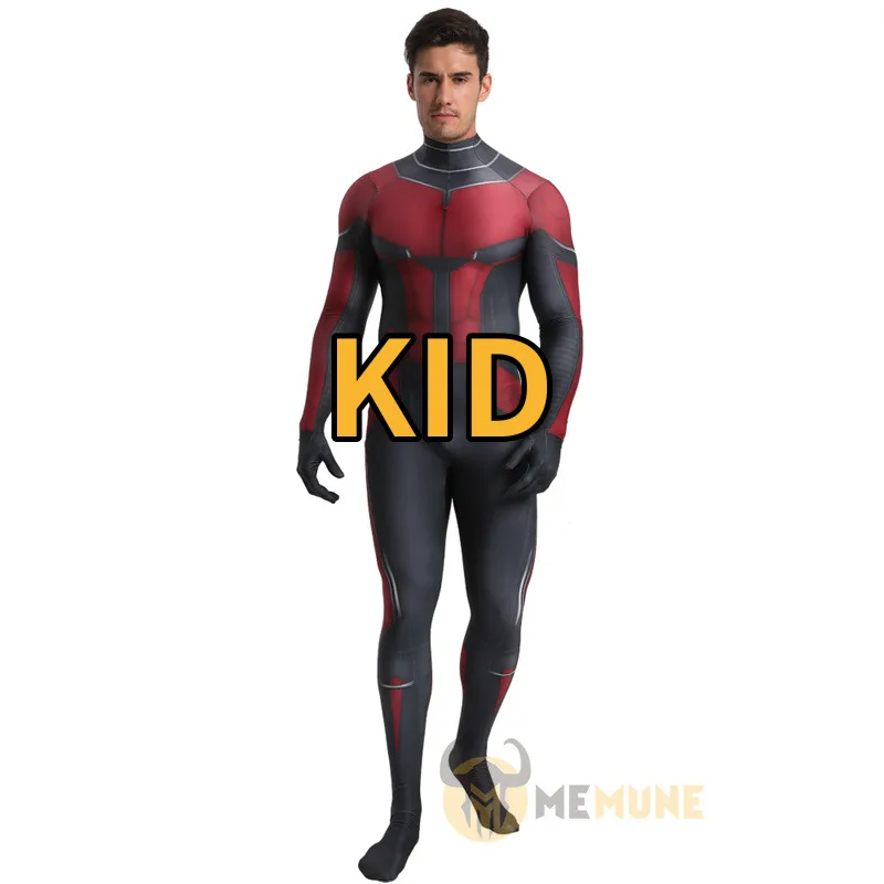 Marval, комикс, супергерой, ролевые игры, Civil War, человек-муравей, косплей, Zentai, костюм на Хэллоуин, карнавальный костюм - Цвет: KID