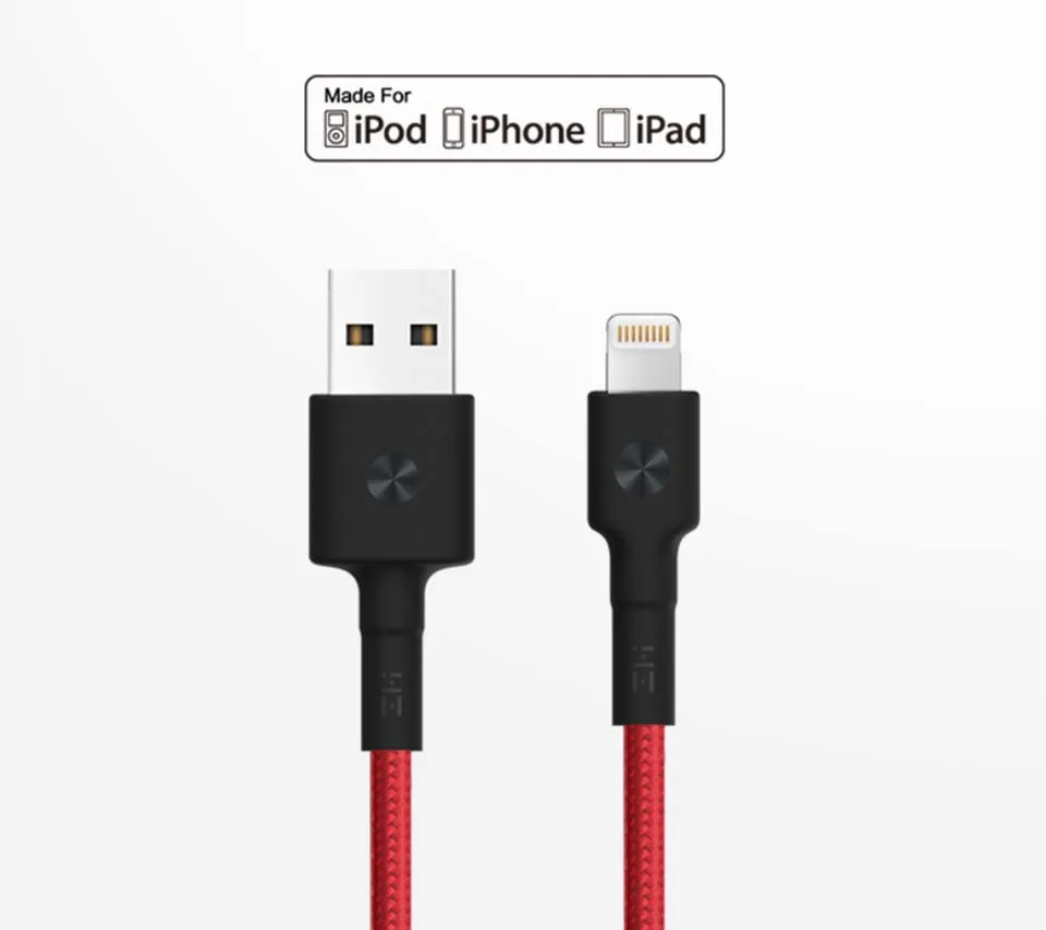 Xiaomi ZMI MFI Сертифицированный для iPhone Lightning USB кабель быстрое зарядное устройство Шнур для передачи данных для iPhone X XS Max 8 7 6 Plus зарядный кабель
