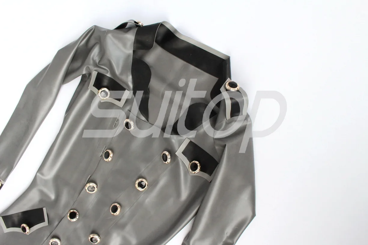 Женская латексная искусственная одежда армейская Униформа с блестками реальное