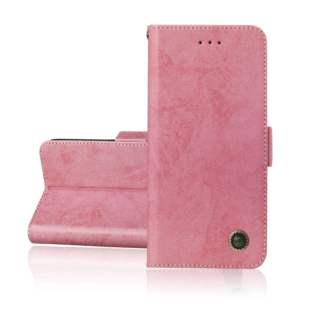 Роскошный чехол-книжка для REDMI NOTE 7 с металлическим узором кожаный держатель