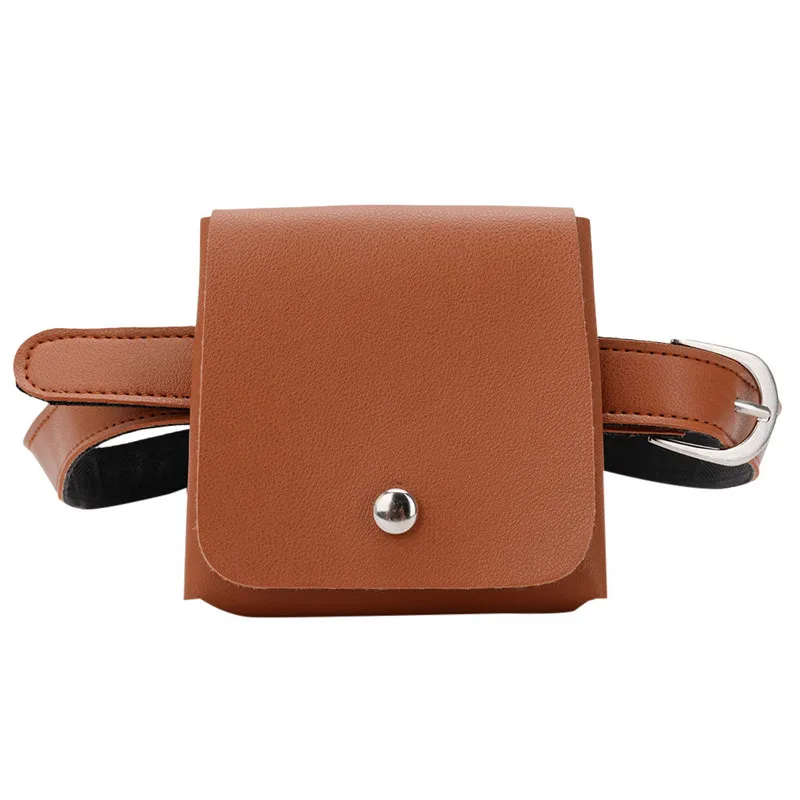 Женская прозрачная поясная сумка на застежке женская новая модная одноцветная