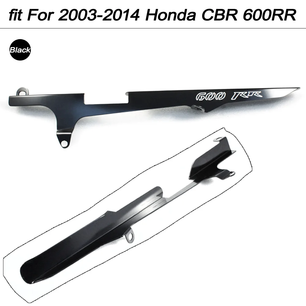 2003-2014 CBR 600RR Мотоциклетная цепная защитная крышка, алюминиевая заготовка для Honda CBR 600 F4 F4i 600RR F5 900RR 929RR 954RR 1000RR Fireblade - Цвет: 2003-2014 CBR 600RR
