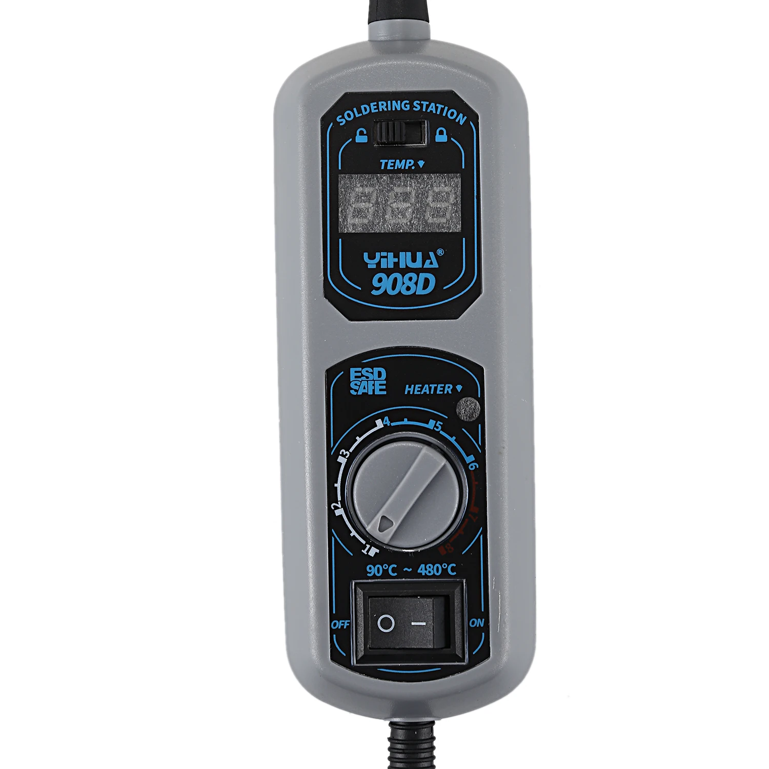 YIHUA 908D 220 В паяльная станция Мини Портативный Регулируемый Электрический