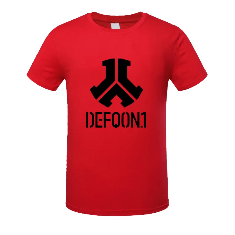7 Defqon 1 дизайнерская футболка из чистого хлопка мужские футболки с принтом в стиле хип-хоп Мужская рубашка с коротким рукавом футболки модные повседневные футболки XS-XXL - Цвет: 7