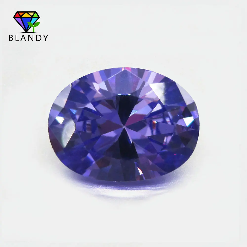 Purple 50 шт. 3*4~ 13*18 мм AAAAA овальной формы белый, гранат, оливковый, фиолетовый, черный, розовый кубический цирконий камень свободные CZ искусственные камни - Цвет: Purple