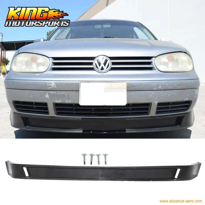 Подходит для 1999 2004 Volkswagen Vw Golf Mk4 Mkiv P2 переднего бампера губ|valance|valance bumper |