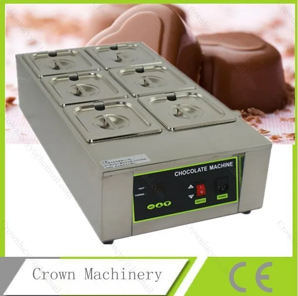6 решетчатая закаленная шоколадная плавильная печь для продажи|chocolate melting|tempering