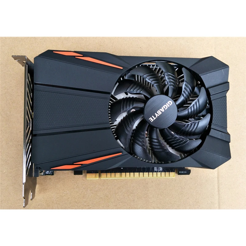 Видеокарты GIGABYTE GTX 1050Ti 4GB GPU 128 бит для видеокарты nVIDIA Geforce GTX1050 Ti Hdmi VGA видеокарты карта GDDR5