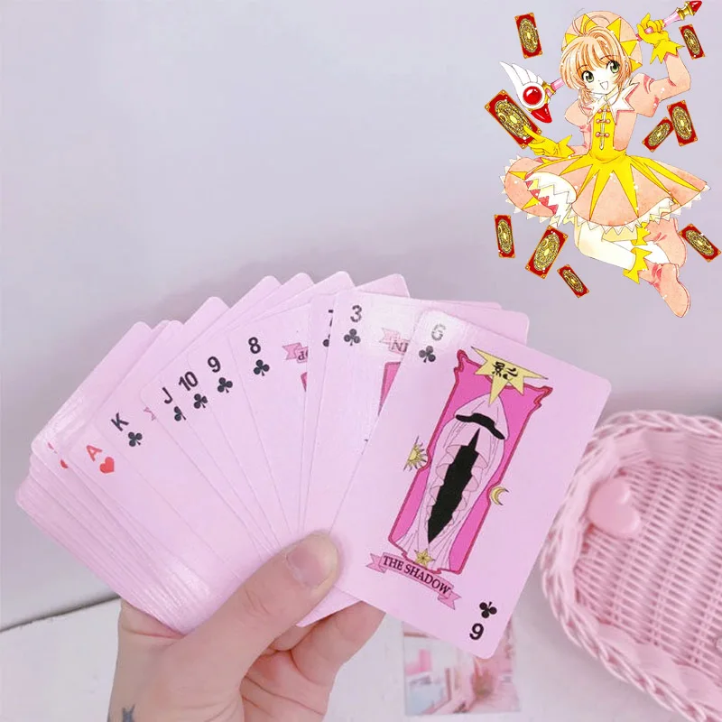 Карта Captor SAKURA Косплей покер игральные карты KINOMOTO SAKURA Prop