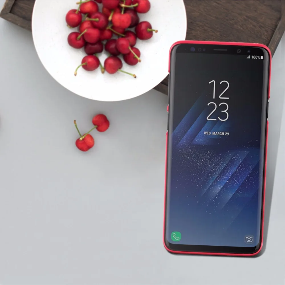 Для samsung Galaxy S9 Plus чехол Nillkin матовый защитный жесткий чехол для задней панели ПК чехол для samsung S9 матовый чехол для телефона+ Защитная пленка для экрана