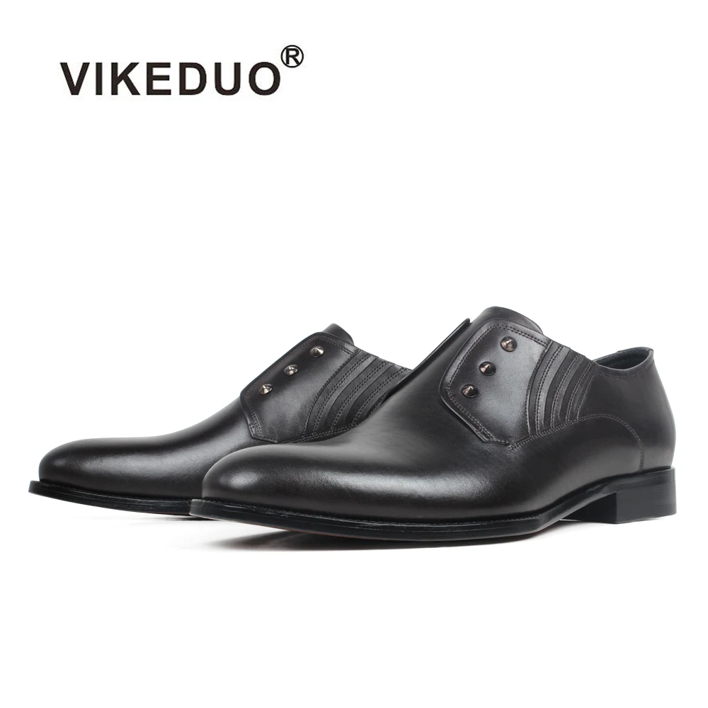 

Мужские туфли-оксфорды VIKEDUO из натуральной коровьей кожи