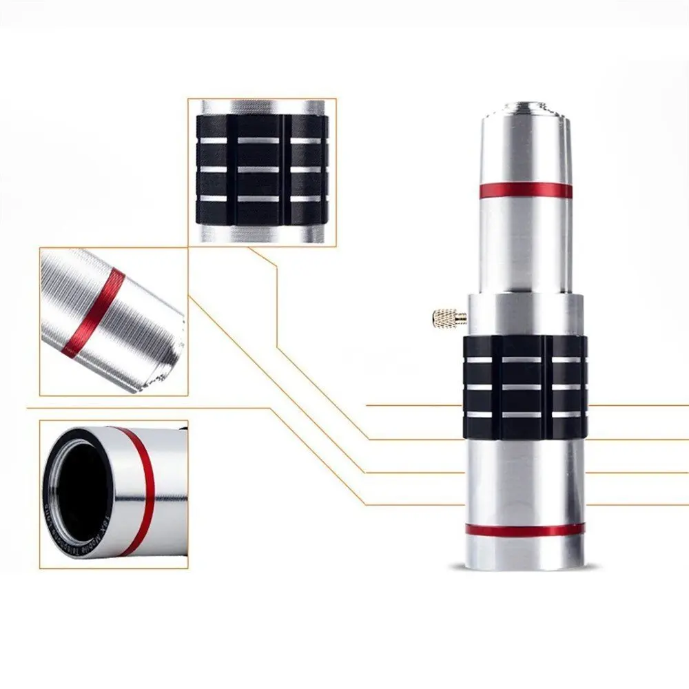 18X оптический телескоп объективная камера телеобъектив держатель Штатив + чехол