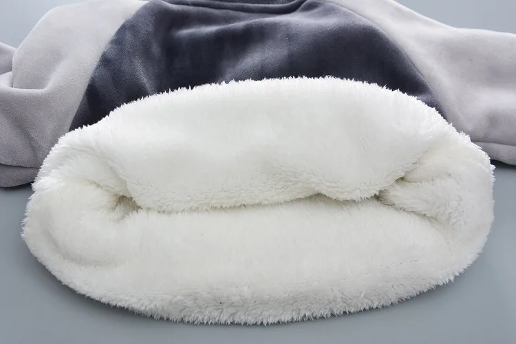 Комплекты одежды для маленьких девочек хлопковый г. Зимний Теплый Бархатный