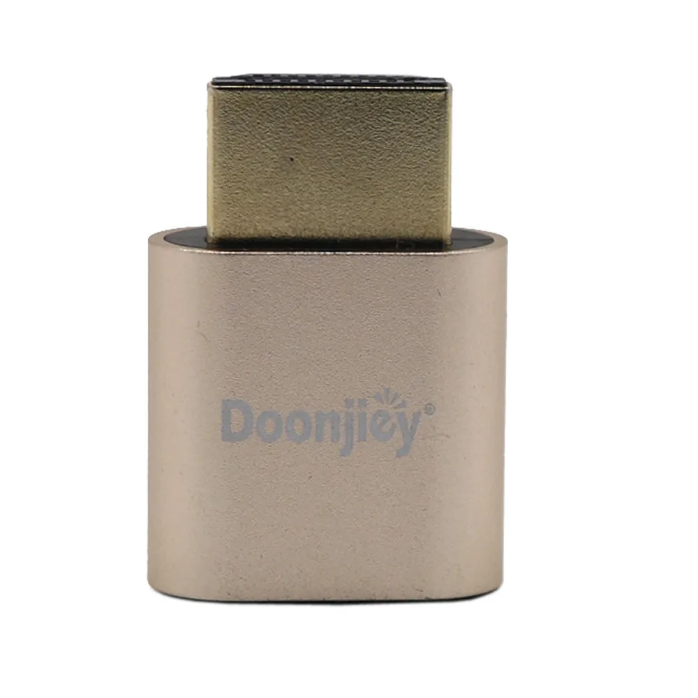 HDMI DDC EDID Teat Plug Безголовый фантомный эмулятор отображения подходит Headless-1920x10 монитора компьютера подходит для безголовых