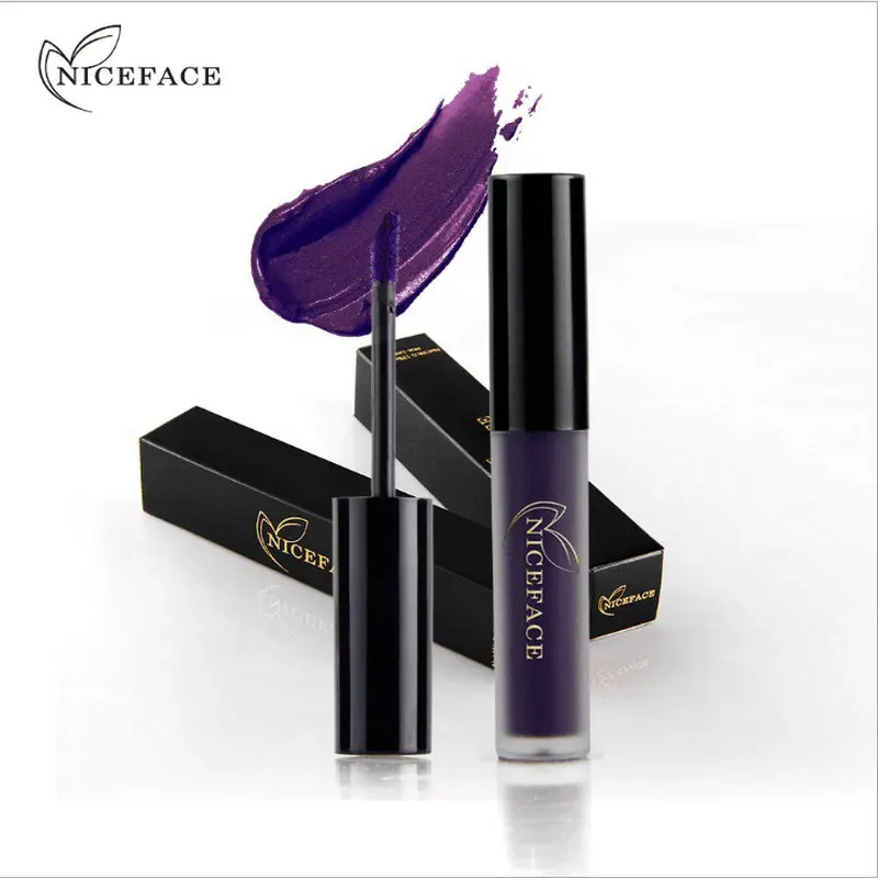 NICEFACE 1 шт. Матовая жидкая губная помада для Хэллоуина страшная Водонепроницаемая