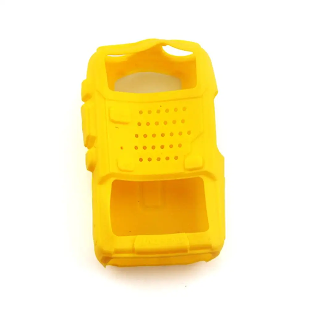 Чехол-сумка для Baofeng UV-5R UV5R UV5RA UV-5RE Plus F8 Защитная крышка для рации двухсторонняя защита радио Мягкий силиконовый чехол