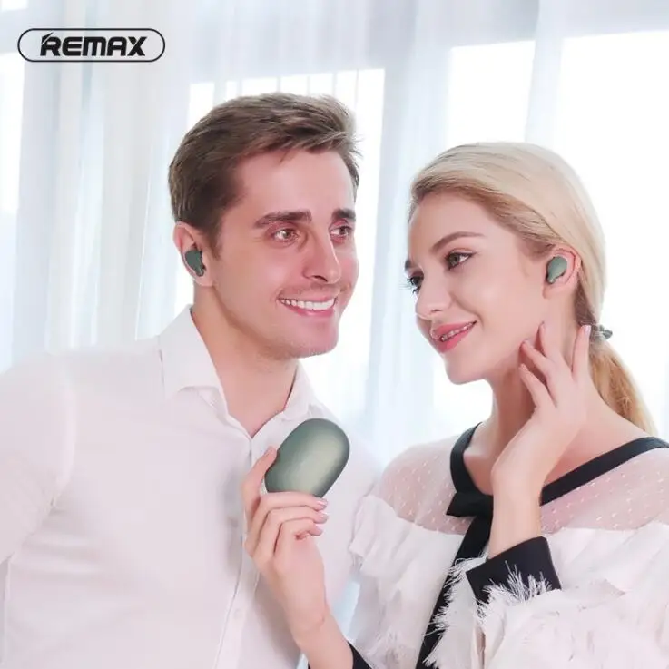 Remax TWS-3 Wireless Headset Bluetooth Earpieces Earbuds Twins Earphone with Charging Box Earphones 2000mAh Power Bank for Phone |