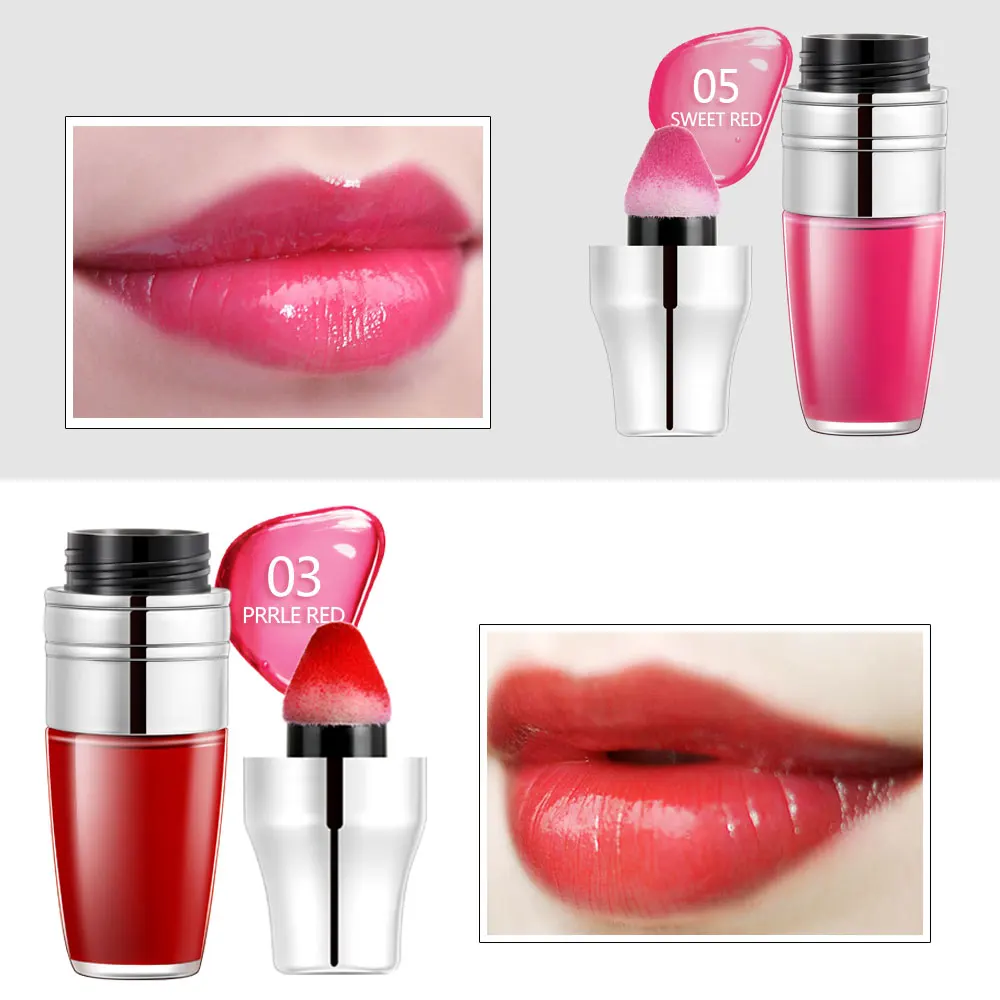 Mefa Марка воздуха Подушки губ масло Долгое увлажняющий жидкий Губная помада 6