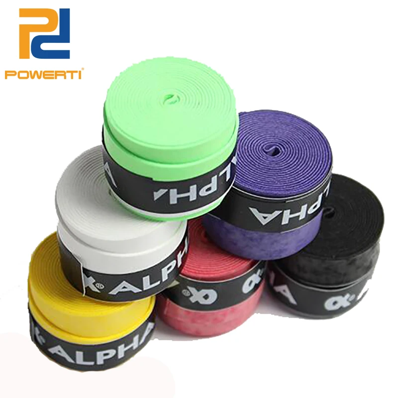 Powerti 20 шт./лот хватом сверху абсорбент Pro сухой Sweatband PU 0 75 мм для игры в