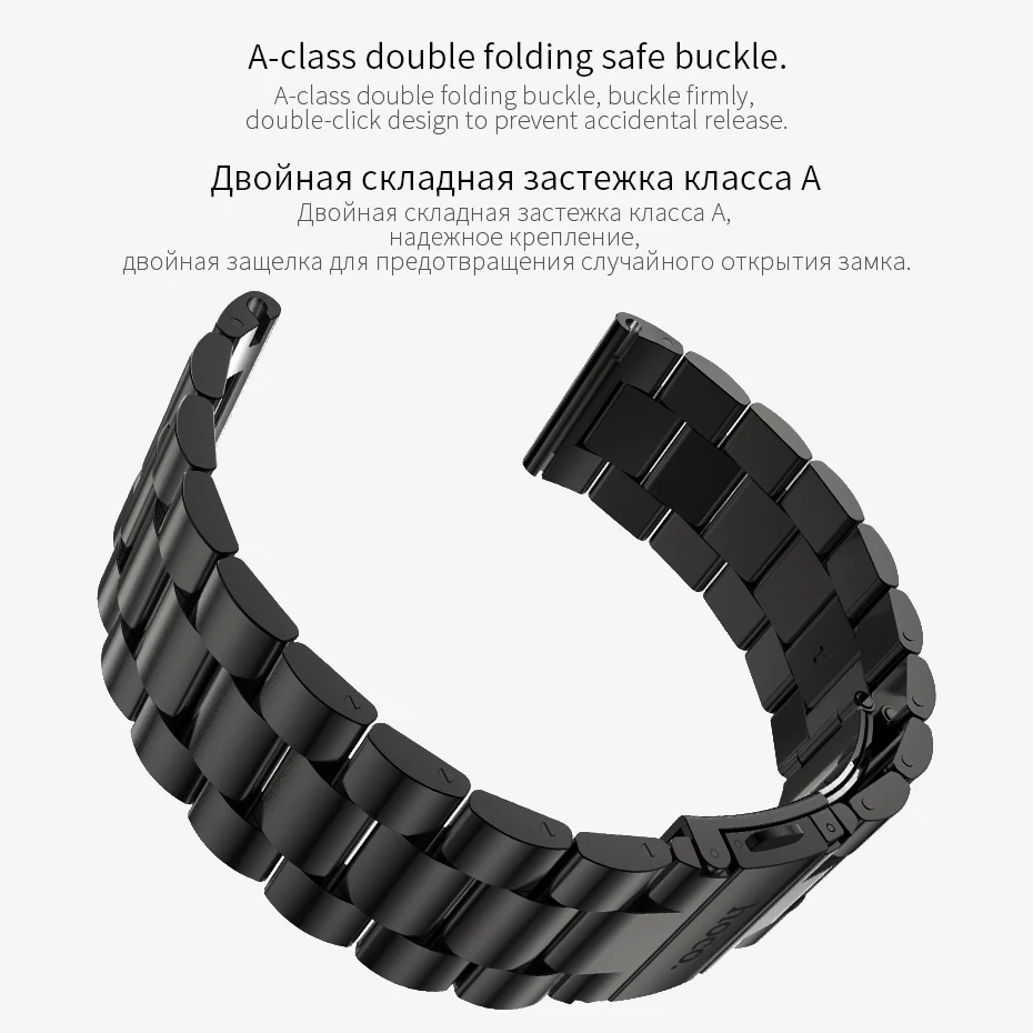 HOCO классический ремешок на запястье из нержавеющей стали для Samsung Gear S3 Classic/Frontier